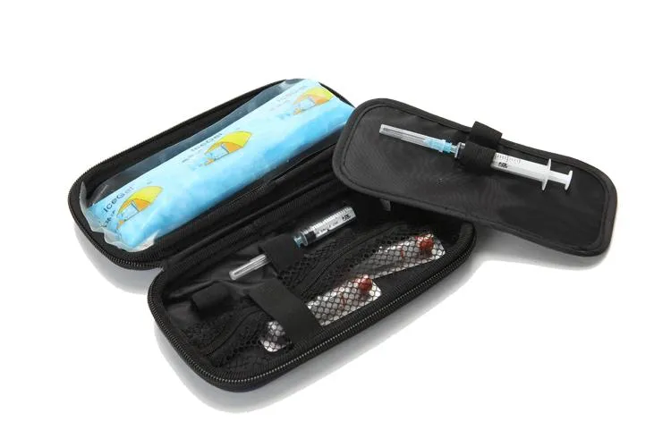 Newly Easy Carry Reusable Travel Insulin Cooler Bag for Diabetic Pouch Outdoor Use