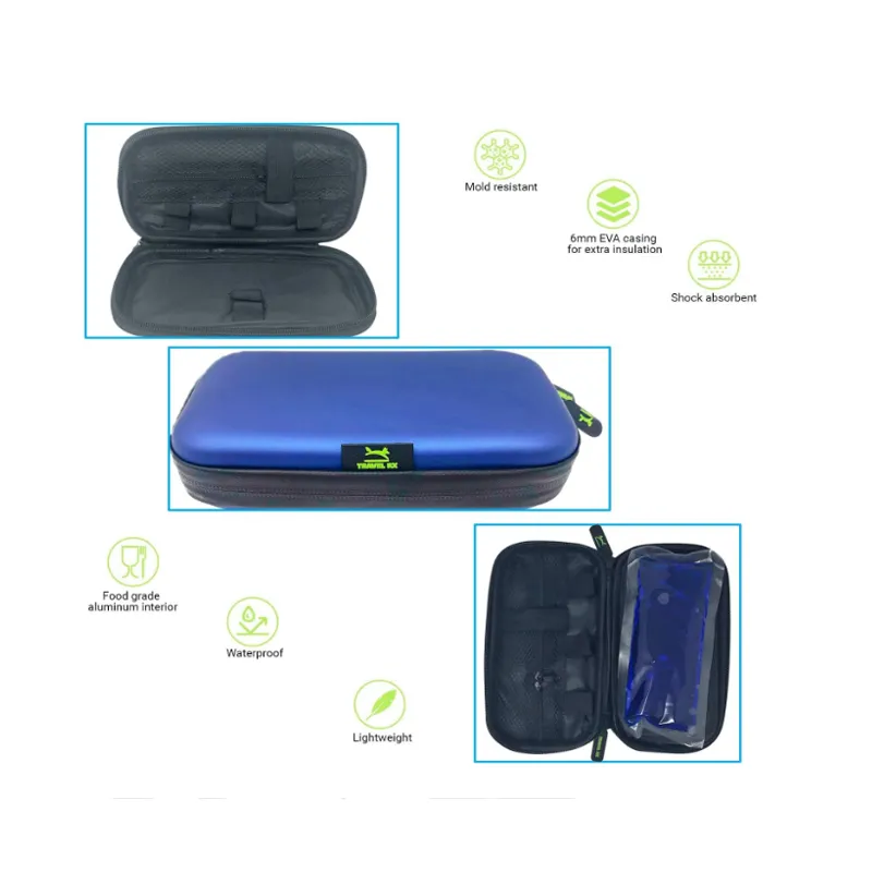 Newly Easy Carry Reusable Travel Insulin Cooler Bag for Diabetic Pouch Outdoor Use
