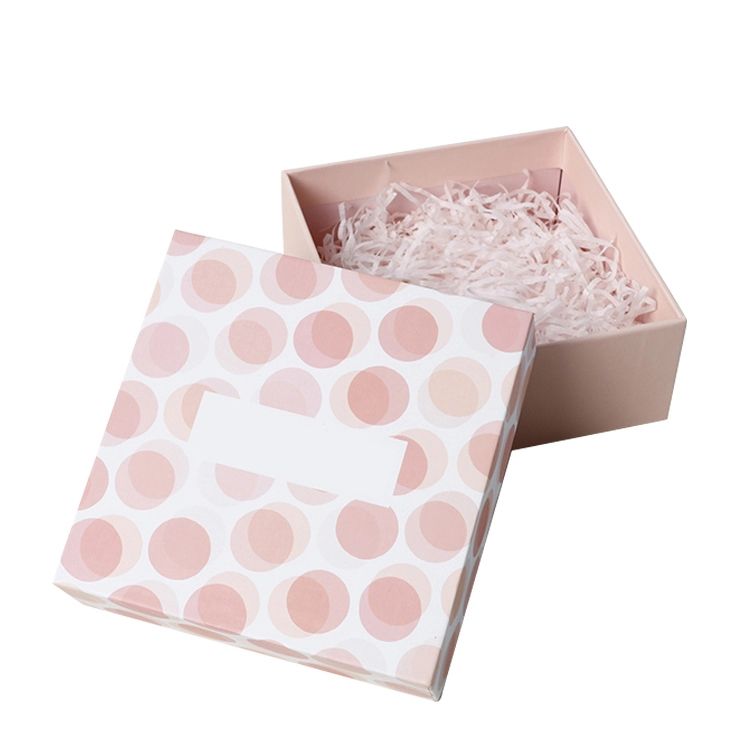 Pink Wholesale Custom Logo Free Sample Colorful Printed Fancy Paper Luxury Gift Box