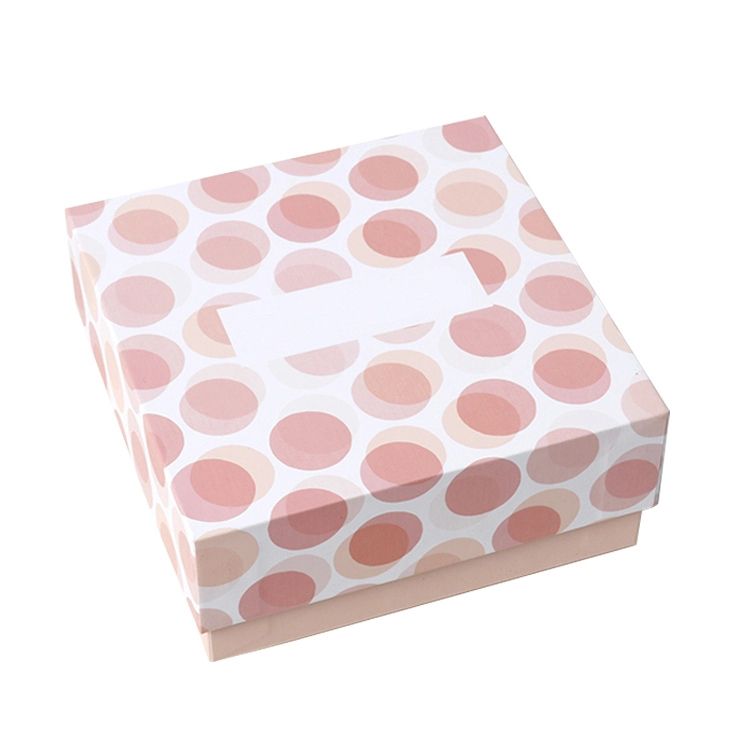 Pink Wholesale Custom Logo Free Sample Colorful Printed Fancy Paper Luxury Gift Box