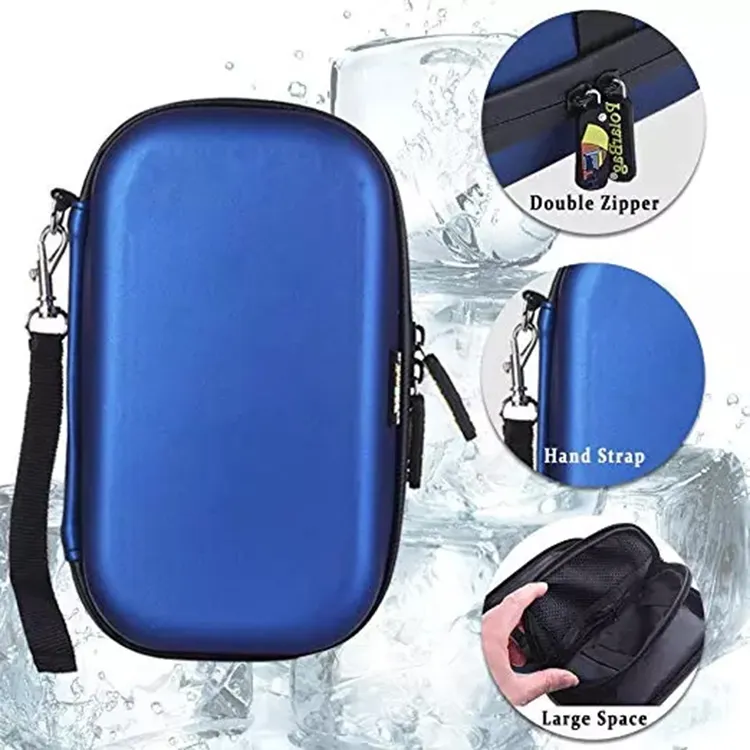 Portable Diabetic Cooler Bag with LCD Thermometer