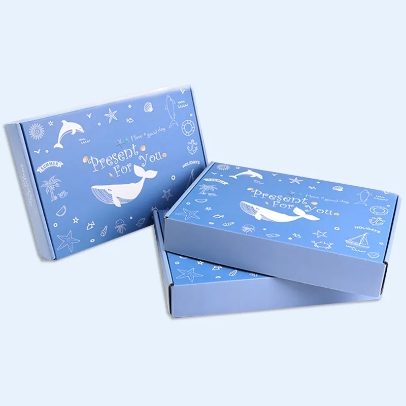 Printed Paper Folding Product Packaging Gift Corrugated Box