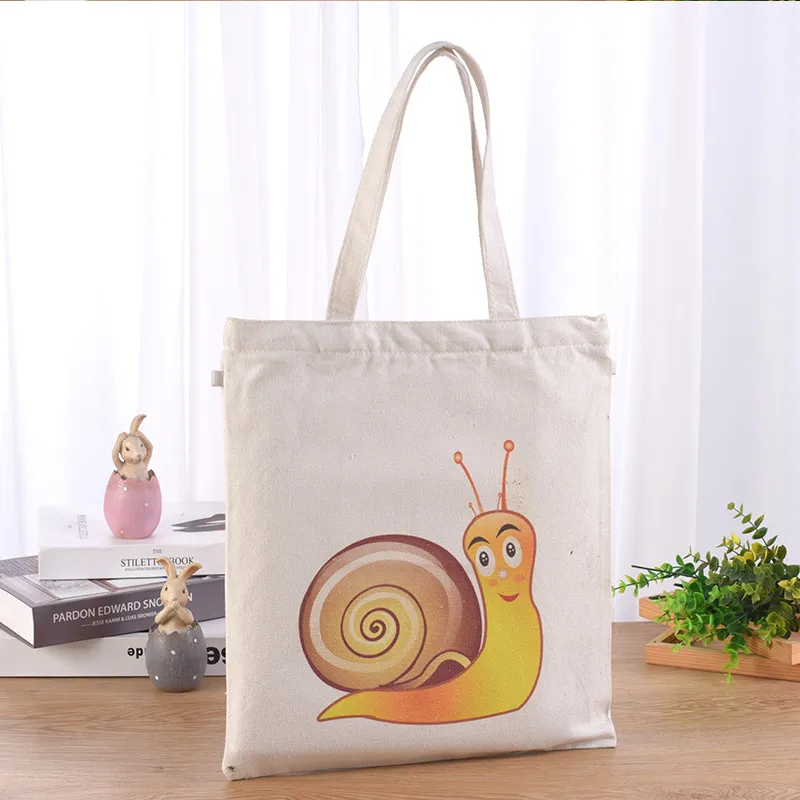 Promotional Custom Recycle Calico Cloth Canvastote Bag