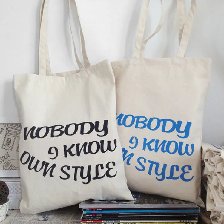 Promotional Custom Recycle Calico Cloth Canvastote Bag