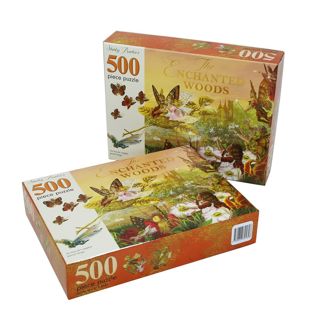 Puzzle Set with Hardboard Box Custom Design 500PCS