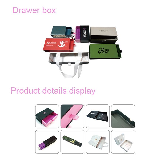 Qingdao Factory Debossing Rigid Cardboard Magnetic Paper Gift Box with Ribbon for Birthday