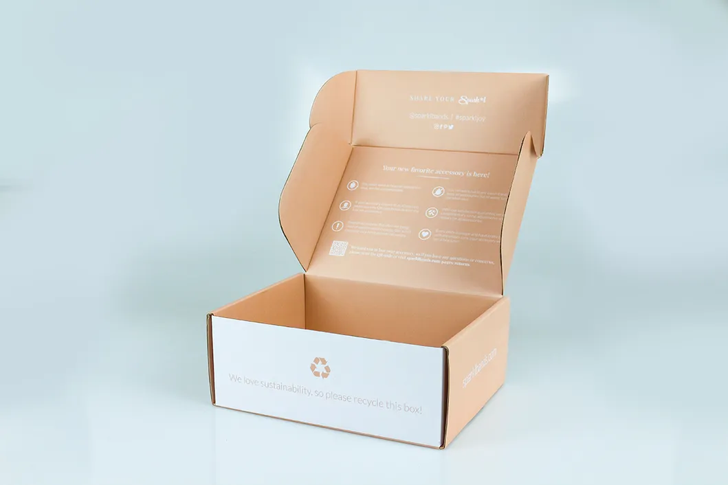 Recycle Eco Friendly Cosmetic Paper Packaging Boxes with Custom Logo