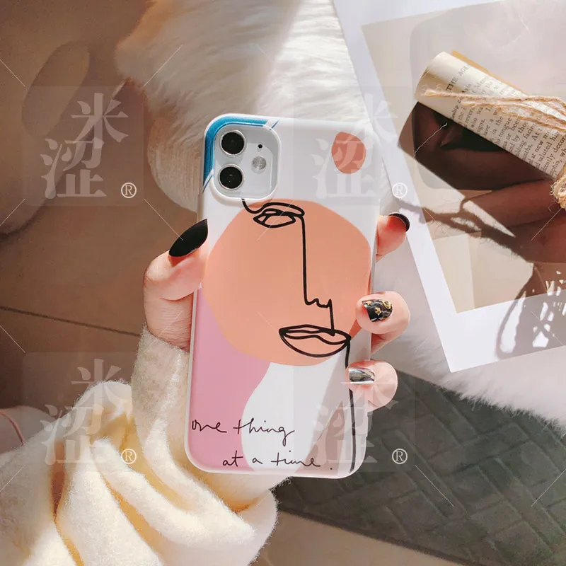 Semi, Luxury Sublimation Phone Cover, TPU Back Cover, TPU Mobile Phone Case, Graffiti Trend Art
