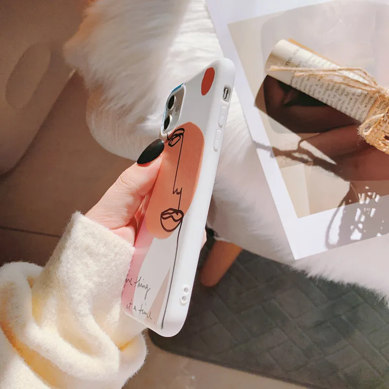 Semi, Luxury Sublimation Phone Cover, TPU Back Cover, TPU Mobile Phone Case, Graffiti Trend Art