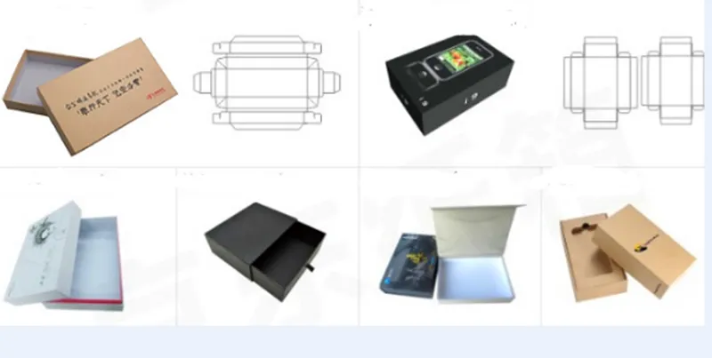 Simple Rigid Gift Box for Beauty Device Package with Logo Hot Stamp Wholesale Good Price