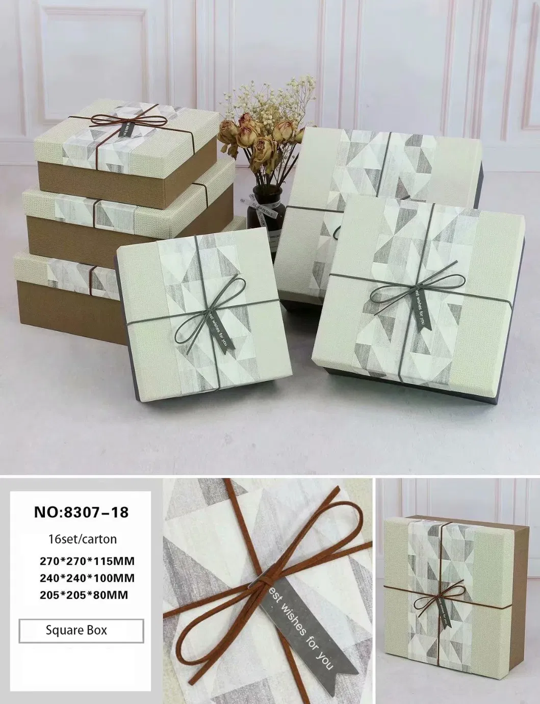 Small Middle Large Paper Gift Box, Packaging Box