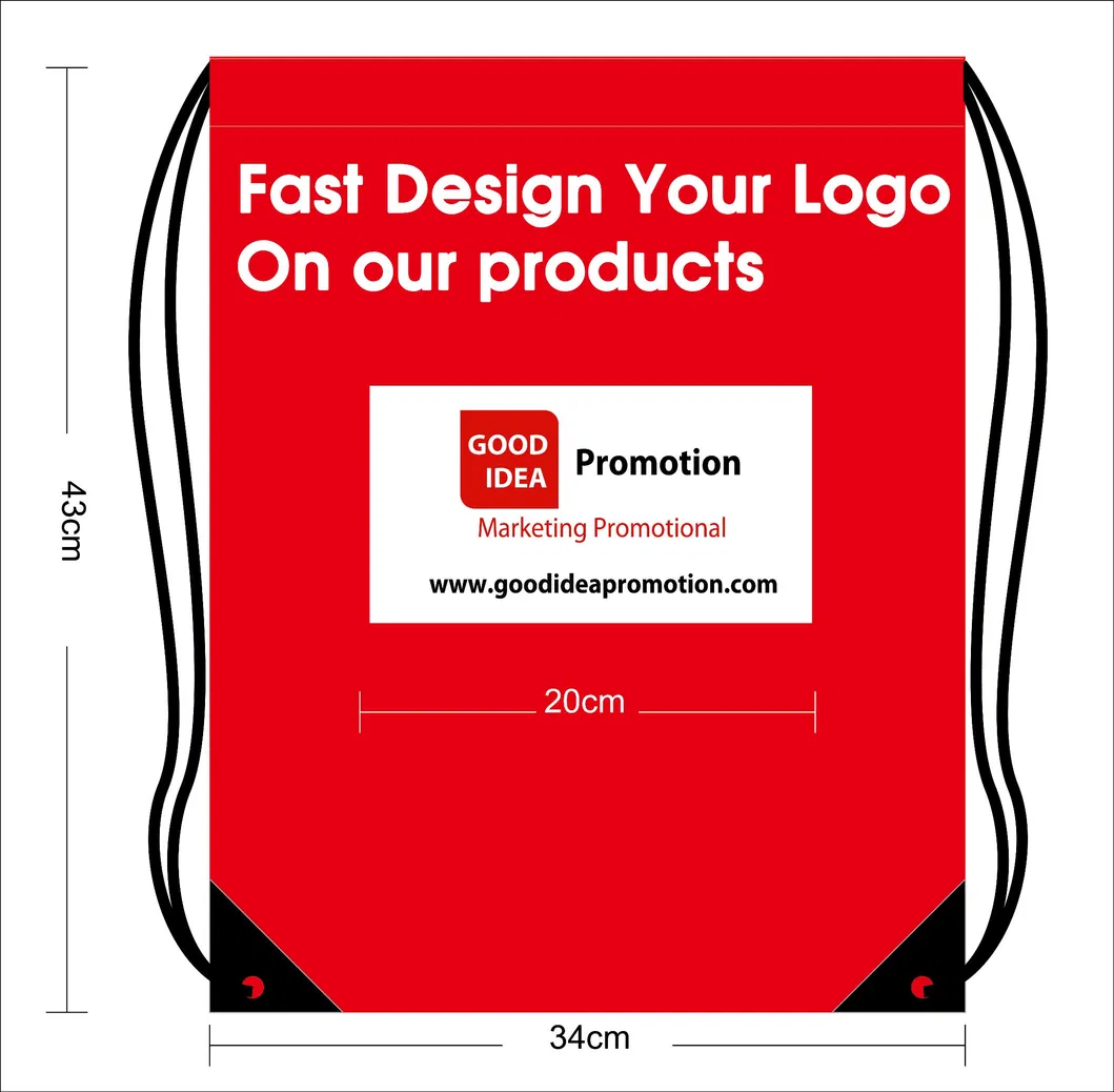 The Reflecta Drawstring Cinch Backpack, Promotional Gift Bag, Polyester Bag, Sport Bag