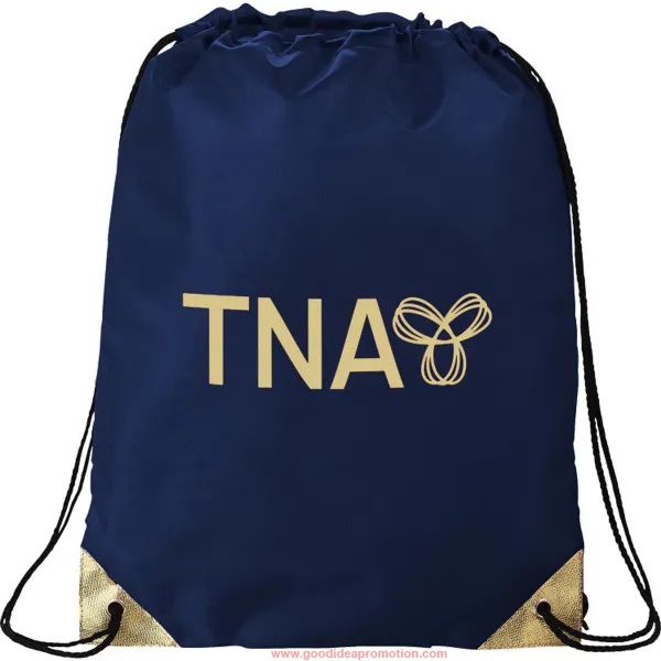 The Reflecta Drawstring Cinch Backpack, Promotional Gift Bag, Polyester Bag, Sport Bag