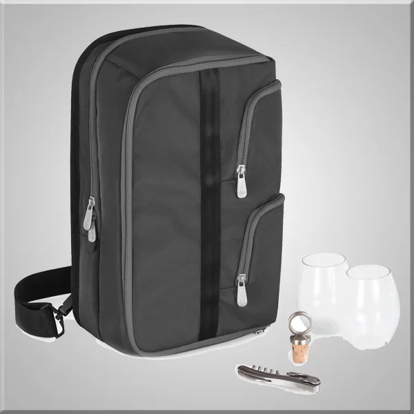 Waterproof Insulated Wine Tote with Large Storage Space