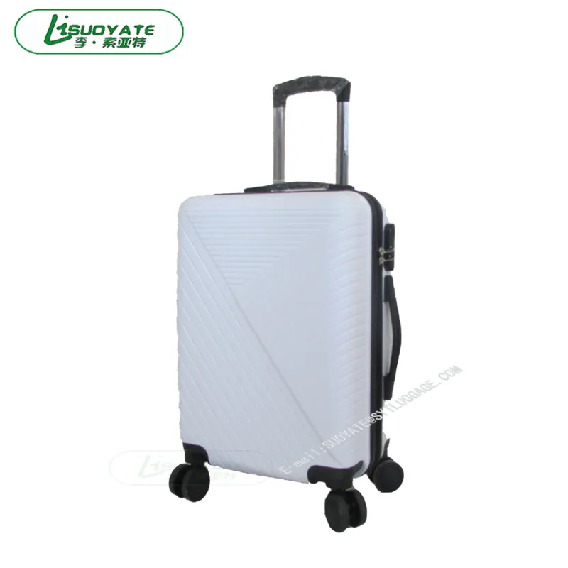 White Fashion 20 "ABS Luggage for Girls