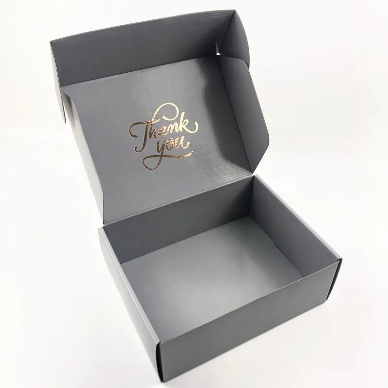 Wholesale Custom Different Sizes Box Corrugated Packaging Gift Mailer Box for Shipping Clothing Dress
