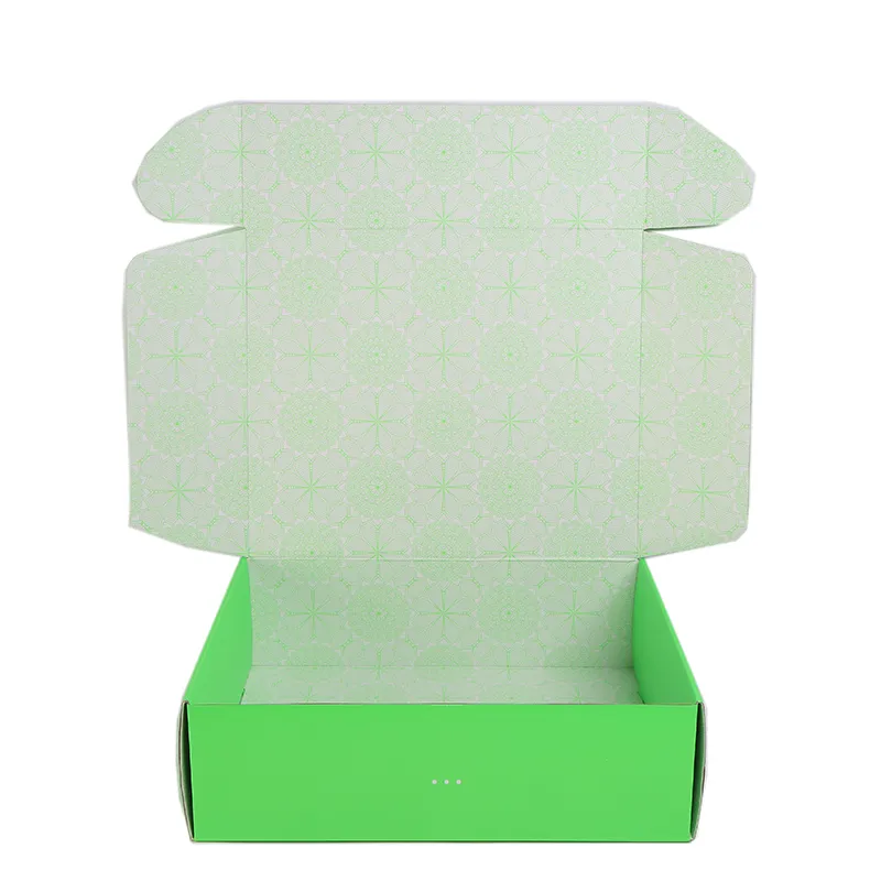Wholesale Custom Eco-Friendly Recycle Material Printing Gift Clothes Packaging Corrugated Shipping Mail Box