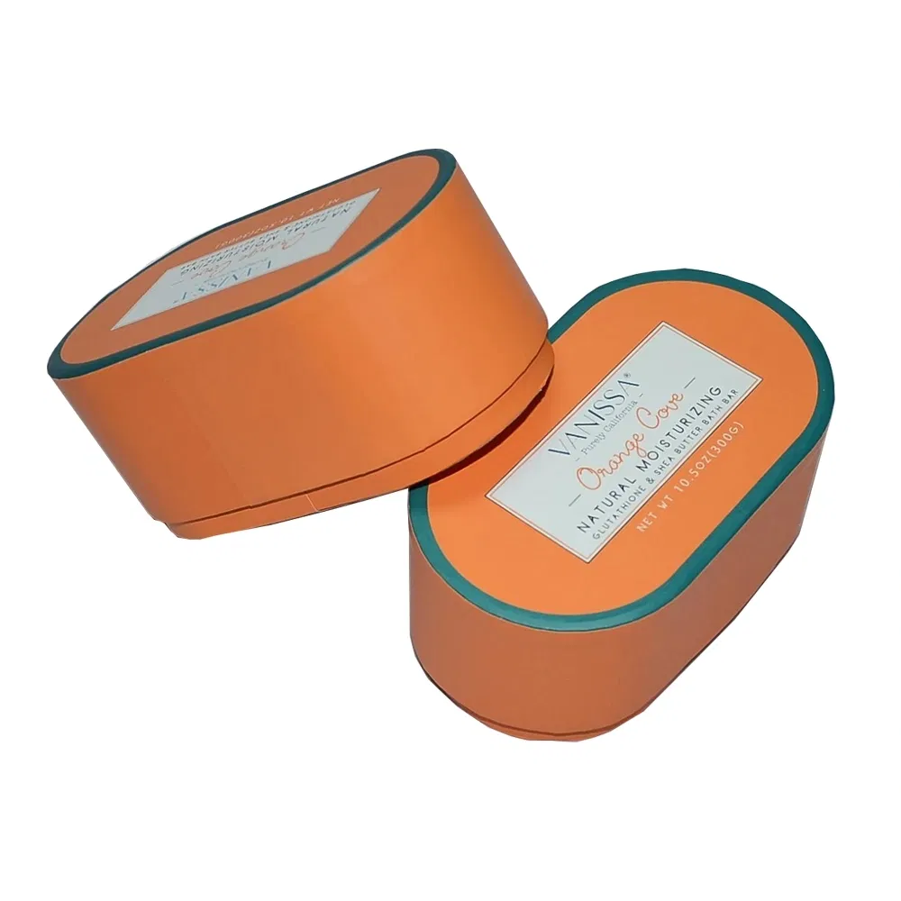 Wholesale Custom Empty Paper Box for Candle Jar Luxury 2 Piece Candels Gift Box Set Packaging with Ribbon Decorative