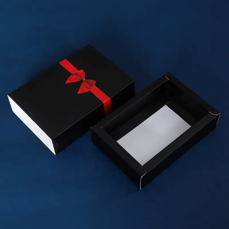 Wholesale Custom Logo Rigid Sliding out Drawer Box Fancy Gift Box for Jewelry /Accessory