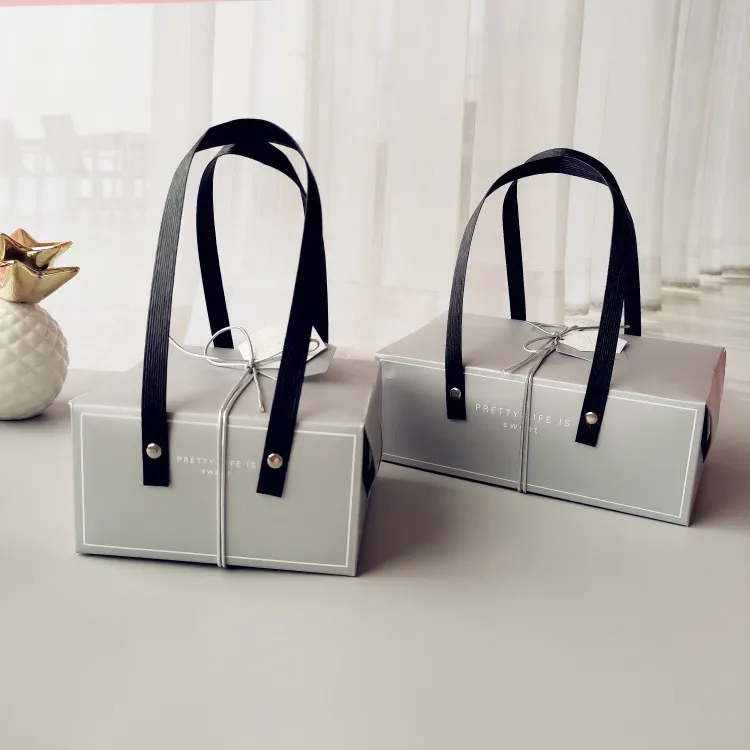 Wholesale Custom Luxury Sweet Wedding Candy Favour Box Favour Boxes Wedding Packaging Gift Box with Ribbon