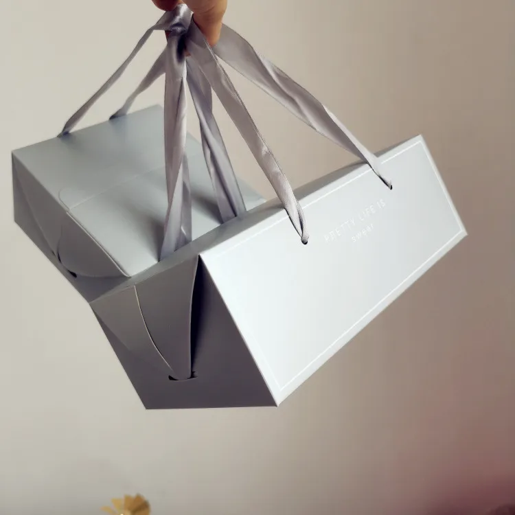 Wholesale Custom Luxury Sweet Wedding Candy Favour Box Favour Boxes Wedding Packaging Gift Box with Ribbon