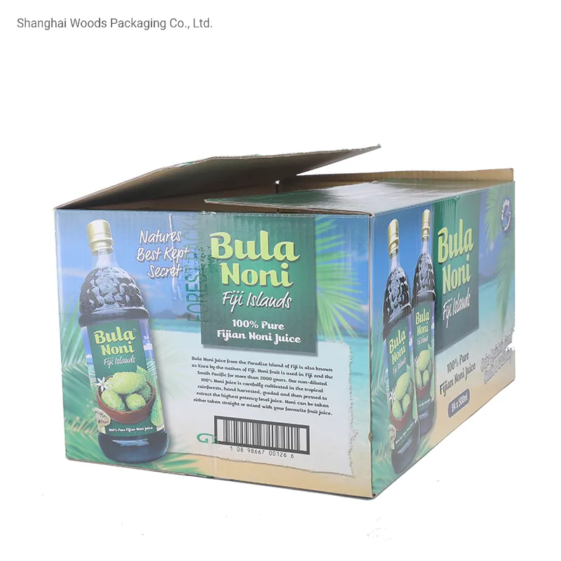 Wholesale Hot Sale Heavy Cardboard Wine Bottles Packaging Carton Gift Box for Shipping Paper Box