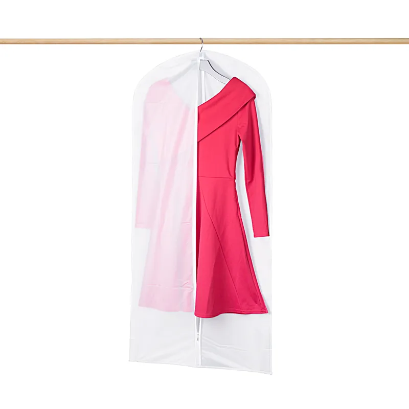 Wholesale Reusable PEVA Suit Cover Garment Bag (ST72PT-1)